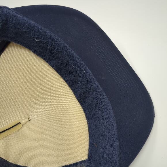 Mtn High Industries Snapback Rope Trucker Hat Blue One Size Mesh Back - Picture 8 of 9